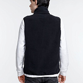 Жилет флисовый унисекс Nesse, черный