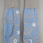 Варежки Joyful на заказ, полушерсть