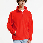 Куртка флисовая унисекс Nesse, красная