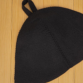 Банная шапка Heat Off, черная