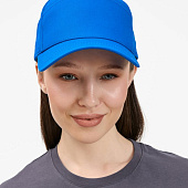 Бейсболка Settaro, ярко-синяя