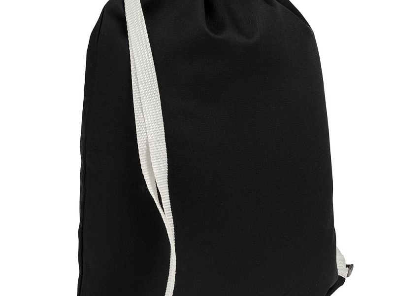 Рюкзак Nock, черный с белой стропой