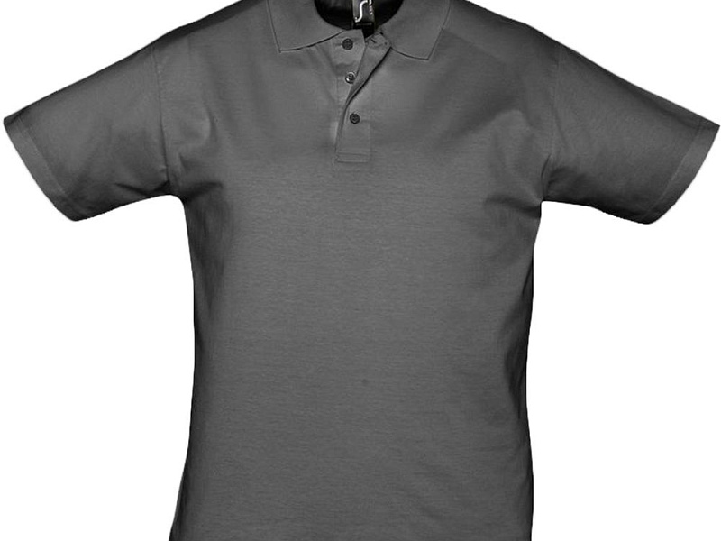 Рубашка поло мужская Prescott Men 170, темно-серая