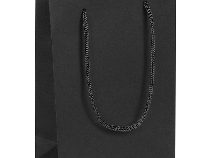 Пакет бумажный Vid S, черный