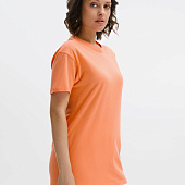 Футболка унисекс Regent 150, оранжевая (абрикосовая)