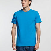 Футболка унисекс T-Bolka 160, бирюзовая