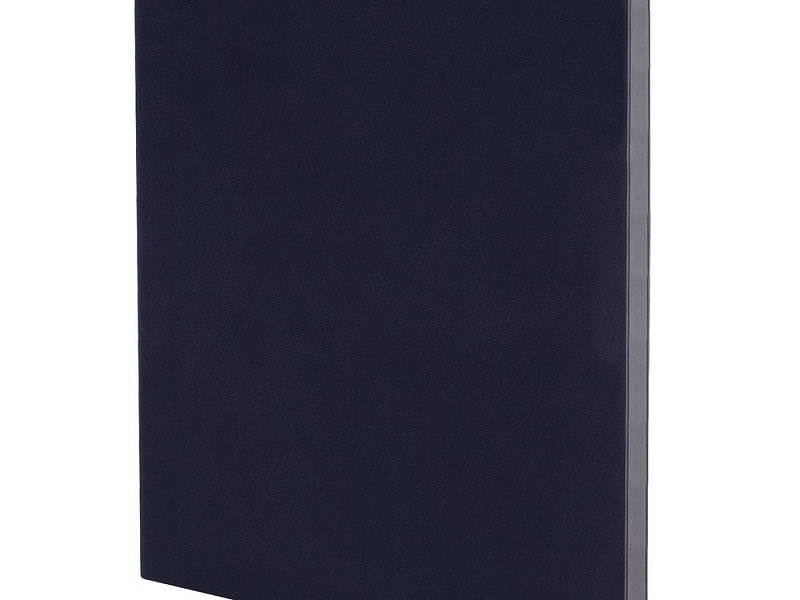 Ежедневник Flat, недатированный, иссиня-черный