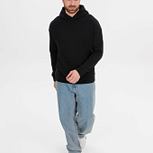 Худи оверсайз унисекс Outshine, черное