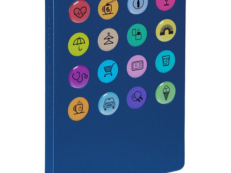 Ежедневник «История изобретений», недатированный, синий