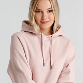 Толстовка с капюшоном унисекс King, розовая