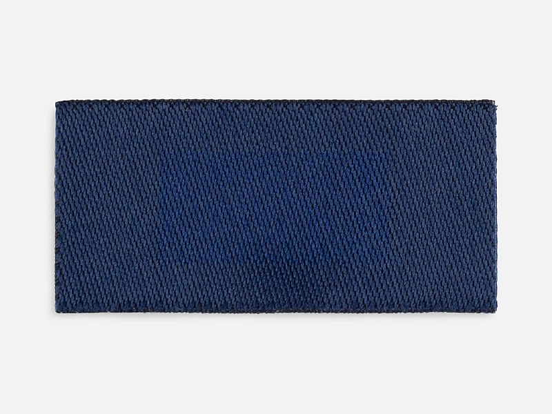 Лейбл тканевый Epsilon, XXS, темно-синий