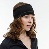 Спортивная повязка утепленная Jogge, черная