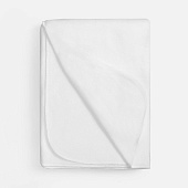 Флисовый плед Warm&Peace XL, белый