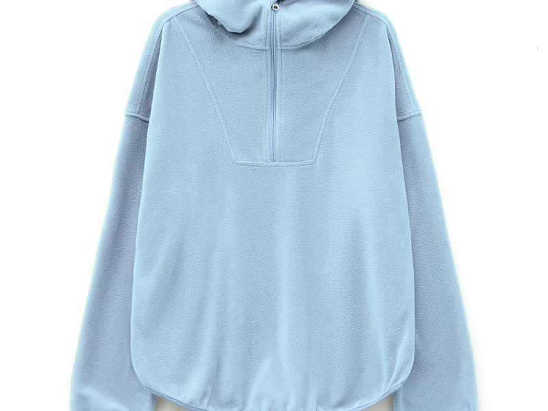 Анорак флисовый унисекс Fliska, голубой