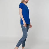 Футболка женская T-bolka Lady, ярко-синяя