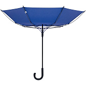 Зонт-трость Undercolor с цветными спицами, синий