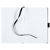 Блокнот Freenote Mini, в линейку, черный