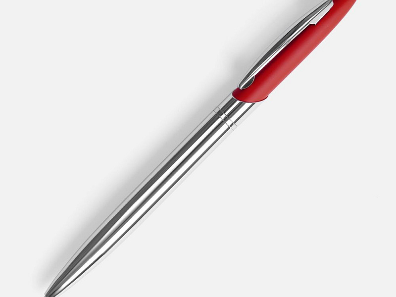 Ручка шариковая Dagger Soft Touch, красная