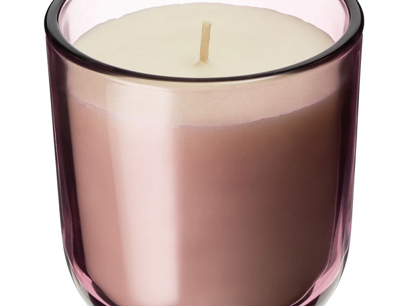 Ароматическая свеча Vitral, красный апельсин и базилик, фиолетовая