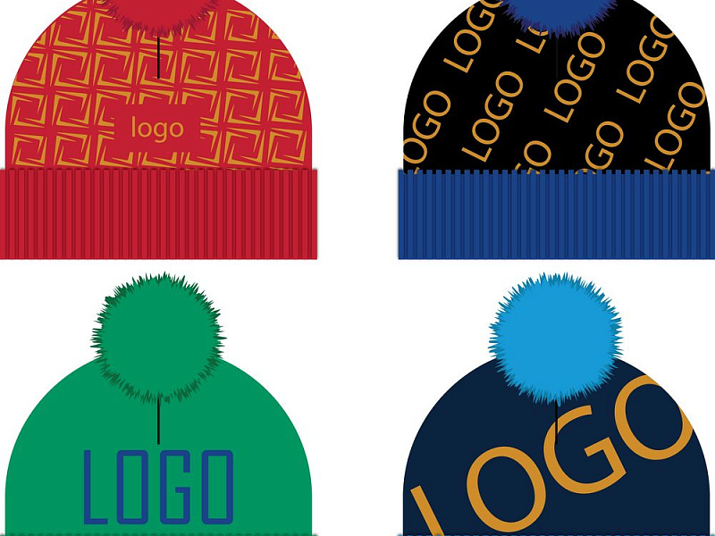 Шапка на заказ Tricksy Fullur, акрил