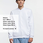 Бомбер Graduate, белый