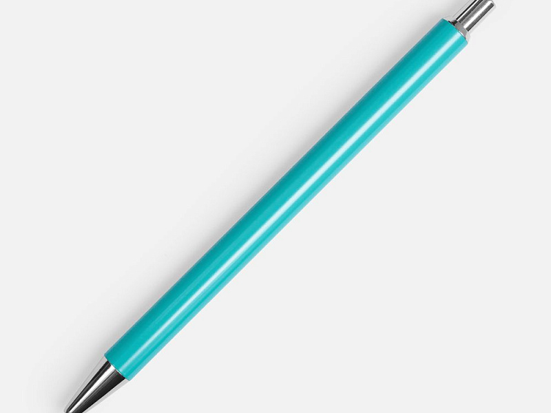Ручка шариковая Slim Beam, бирюзовая