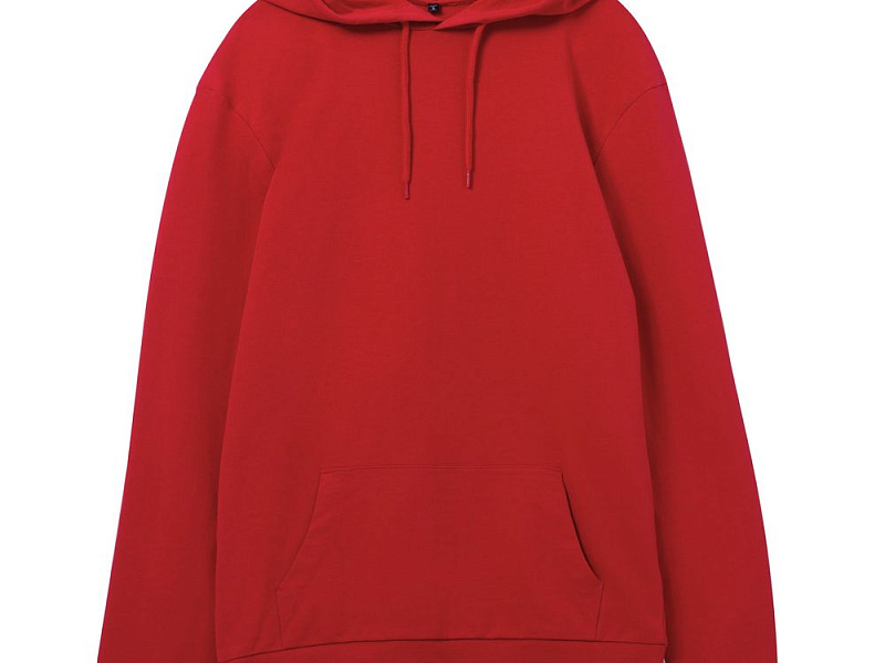 Толстовка с капюшоном унисекс Hoodie, красная