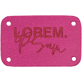 Лейбл Eta Latte, S, розовый