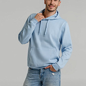 Толстовка с капюшоном Snake II голубая