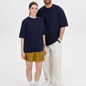 Джемпер с коротким рукавом Siluetti Volumica, темно-синий