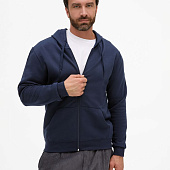 Толстовка унисекс Stone, темно-синяя