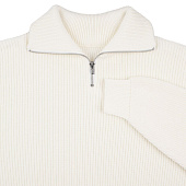 Джемпер Siluetti Birne, молочно-белый