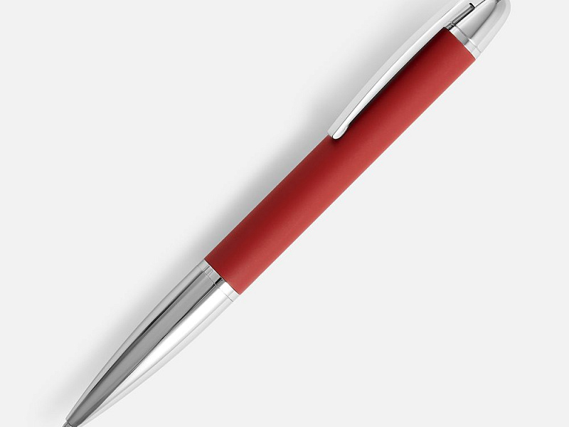 Ручка шариковая Arc Soft Touch, красная