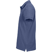 Рубашка поло унисекс Pacific, синяя (джинс)