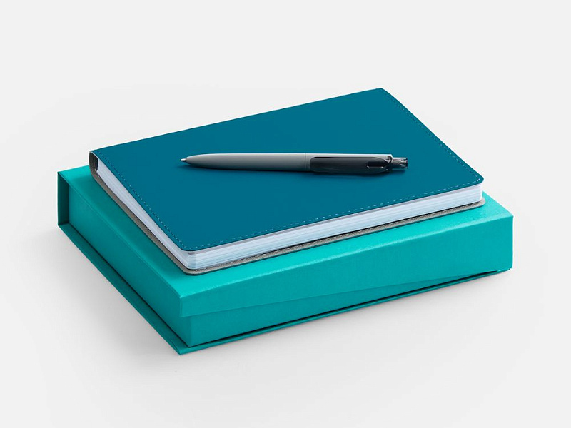 Набор Spring Shall, серый с бирюзовым