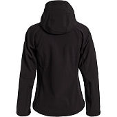 Куртка женская Hooded Softshell черная
