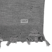 Джемпер оверсайз унисекс Grunge, серый