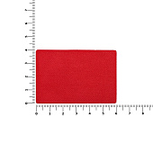 Наклейка тканевая Lunga, L, красная