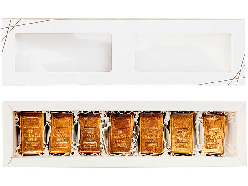 Конфеты корпусные «Золотые слитки»