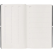 Ежедневник Nubuk, недатированный, светло-серый