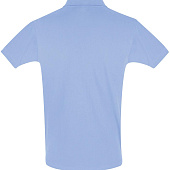 Рубашка поло мужская Perfect Men 180 голубая