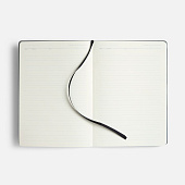 Ежедневник Doppio, недатированный, черный с серым