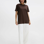 Футболка унисекс Regent 150, темно-коричневая (шоколад)