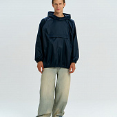 Дождевик-анорак Alatau, укороченный, темно-синий, единый размер