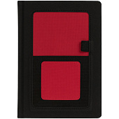 Ежедневник Mobile на заказ, недатированный, черно-красный