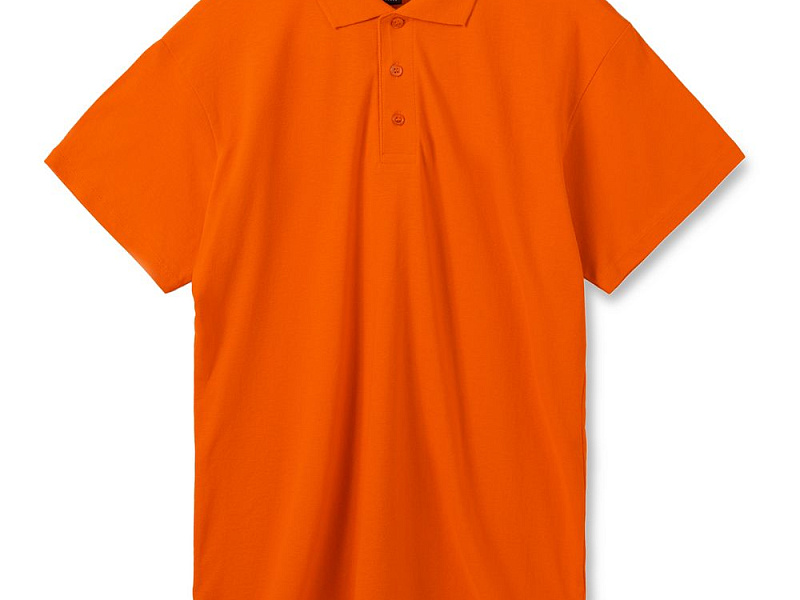Рубашка поло мужская Summer 170, оранжевая