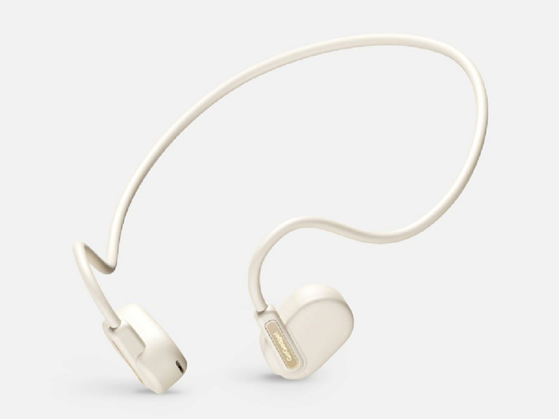 Беспроводные наушники OpenAir Arc, бежевые