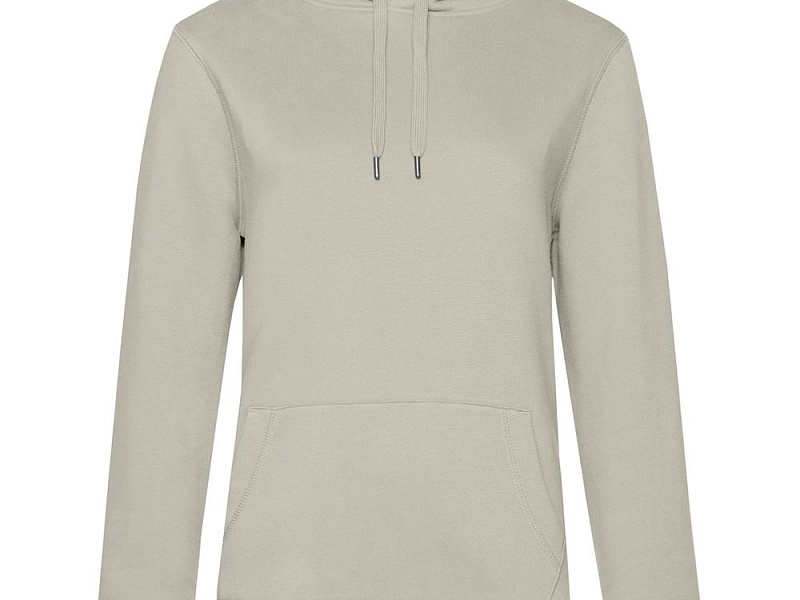 Толстовка с капюшоном женская Queen, дымчато-серая