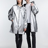 Дождевик Palladio Pockets, серебристый