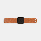 Лейбл кожаный Beta, XS, горчичный